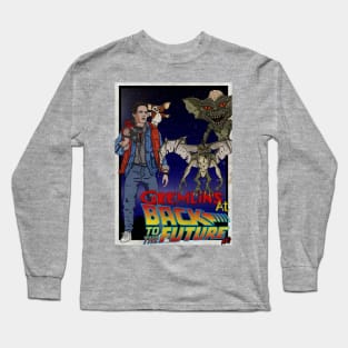 Gremlins at Back to the future Long Sleeve T-Shirt